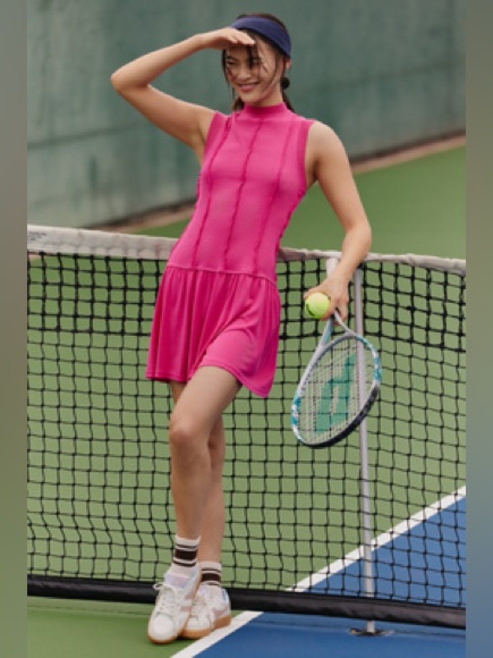 DAILY PRACTICE BUZZER BEATER SLEEVELESS MINI DRESS